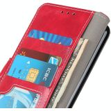 Voor Samsung Galaxy S23 Ultra 5G Retro Crazy Horse Textuur Horizontale Flip Lederen Telefoon Case (Rood)