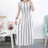 Fashion Printed Slim Slimming Dress (Color:2 Size:XL)