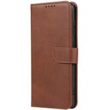 For Huawei Mate 20 Lite Calf Texture Buckle Horizontal Flip Leather Case with Holder & Card Slots & Wallet(Brown)