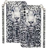 For Samsung Galaxy A32 5G 3D Pattern Horizontal Flip PU Leather Case with Holder & Card Slots & Wallet(Leopard)