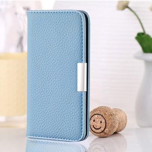 For Samsung Galaxy S30 Plus Litchi Texture Horizontal Flip Leather Case with Holder & Card Slots(Blue)