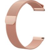 For Fitbit Versa Milanese Replacement Wrist Strap Watchband  Size:S(Rose Gold)