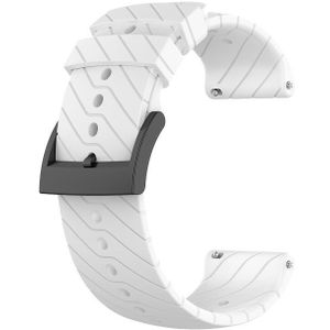 For Suunto 7 Lightning Silicone Strap(White)