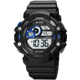 SKMEI 1778 Multifunction Dual Time Digital Display LED Luminous Men Sports Electronic Watch(Blue)