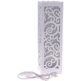 Simple Modern Hollow Carved Creative Energy-saving LED Night Light Bedroom Study Decorative Table Lamp