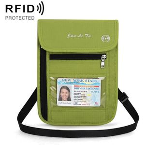 Junletu Multifunctionele Messenger RFID Anti-diefstal Paspoort Opbergtas