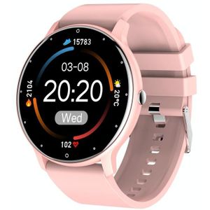 ZL02D 1.28 Inch Kleurenscherm Smart Watch  IP67 Waterdicht  Ondersteuning Hartslag Monitoring / Bloeddruk Monitoring / Bloed Oxygen Monitoring / Slaap Monitoring / Sedentaire Herinnering (Roze)