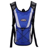 Outdoor Sports Mountaineering Cycling Backpack Water Bottle Breathable Vest(Blue)