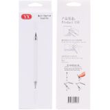 Pt360 2 in 1 Universal Silicone Disc Nib Stylus Pen with Common Writing Pen Function (Silver)