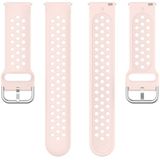 23mm For Fitbit Blaze / Fitbit Versa 2 Universal Sport Silicone Replacement Wrist Strap(Pink)