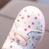 WISDOMFROG kindersneakers Light-Up Stars zachte zool meisjes boardschoenen jongensschoenen  maat: 26