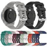 Voor Garmin Forerunner 935 22mm Silicone Sports Watch Band (Bourgondië)