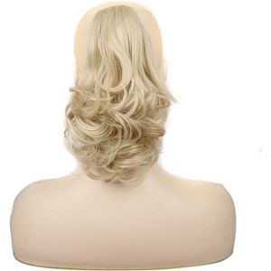 Women Curly Hair Short Ponytail Wig With Shark Clip(22M613 #)