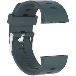 Silicone Sport Wrist Strap for POLAR V800 (Navy Blue)