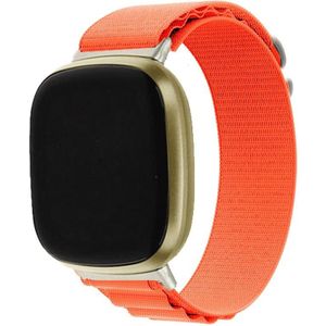 Voor Fitbit Versa 3 / Sense Universal Loop nylon horlogeband