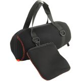 EVA Outdoor Portable Speaker Protective Cover with Shoulder Strap & Carabiner For JBL Charge 5 (Black)
