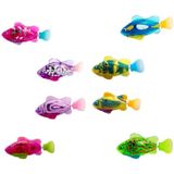 8 in 1 simulatie elektrische vis Baby's douche speelgoed met zwemmen & verlichting functie (kleur willekeurige levering)