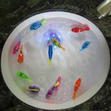 8 in 1 simulatie elektrische vis Baby's douche speelgoed met zwemmen & verlichting functie (kleur willekeurige levering)