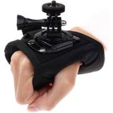 360 Degree Rotation Glove Style Strap Mount Wrist Strap Palm Holder with Screw and Adapter for Xiaomi Yi Sport Camera / GoPro Hero4 / 3+ / 3 / 2 / 1  Size: 45cm x 11cm