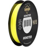 Seaknight Fishing Line PE Line 8 Series 300 Meters Rally Main Line  Line number: 6.0  Color:Yellow