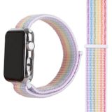 Magic Paste Nylon Watch Band for Apple Watch Series 3 & 2 & 1 42mm (Colour)