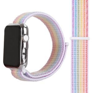 Magic Paste Nylon Watch Band for Apple Watch Series 3 & 2 & 1 42mm (Colour)
