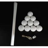 2 PCS Bouquet Cotton Ball Lights Starry Sky Ball Lights Flowers Decoration Packaging Materials(Gray)