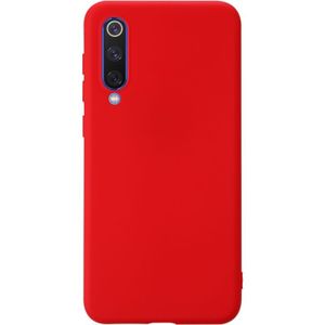 Voor Xiaomi Mi 9 SE Schokbestendige Frosted TPU Beschermhoes (Rood)