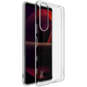 For Sony Xperia 5 III IMAK UX-5 Series Transparent Shockproof TPU Protective Case