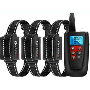 PaiPaitek PD526-3 Anti-Barking Device Dog Electric Shock Collar Training Dog Remote Control Pet Training Equipment