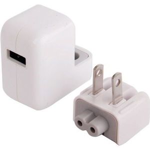 2.1A USB Power Adapter (US)Travel Charger for iPad Air 2 / iPad Air / iPad 4 / iPad 3 / iPad 2 / iPad  iPad mini / mini 2 Retina  iPhone 6 & 6 Plus  iPhone 5 & 5C & 5S  iPhone 4 & 4S(White)