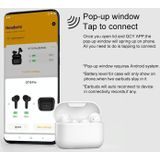 Originele Xiaomi Youpin Qcy T10 Pro Bluetooth 5.2 In-Ear HiFi Oortelefoon Ondersteuning Pop-up Pairing (Zwart)