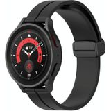 Voor Samsung Gear S3 Classic 22mm Effen kleur magnetische sluiting siliconen horlogeband