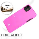 For iPhone 11 MERCURY GOOSPERY JELLY TPU Fluorescence Shockproof and Scratch Case(Pink)