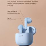 USAMS US14 ENC Dual Microphone Noise Cancelling TWS Wireless Bluetooth Earphone(Blue)