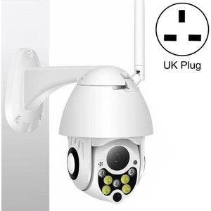 IP-CP05 4G-versie draadloze bewakingscamera HD PTZ Home Security Outdoor Waterdichte Netwerk Dome Camera  Ondersteuning Nachtzicht & Bewegingsdetectie & TF-kaart  UK Plug