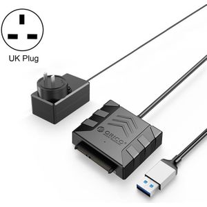 ORICO UTS1 USB 3.0 2 5-inch SATA HDD-adapter met 12V 2A voedingsadapter  kabellengte: 0 5 m (UK-stekker)