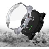 For Garmin Forerunner 935 TPU Electroplated Watch Case(Gun Color)