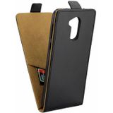 For Huawei  Honor 6C / nova Smart Vertical Flip Business Style Leather Case Cover with Card Slot (Black)