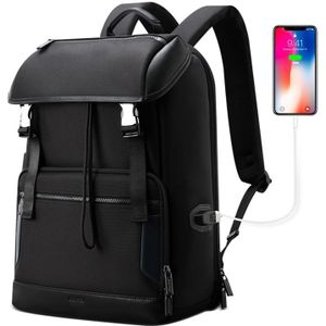 Bopai 61-00511 Travel Breathable Waterproof Anti-theft Backpack  Size: 31x19x43cm(Black)
