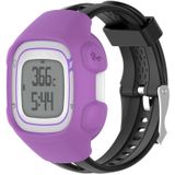 Smart Watch Silicone Protective Case for Garmin Forerunner 10 / 15(Purple)