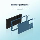 Voor Samsung Galaxy A73 5G Nillkin Black Mirror Series Camshield PC Phone Case (Black)
