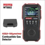 WINTACT WT8802 waterstofsulfide monitor professionele oplaadbare Gassensor hoog gevoelig digitaal geluid-licht trillingsalarm H2S-detector