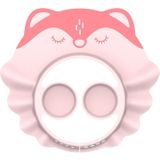3 PCS JC510 Baby Shampoo Shower Cap Adjustable Cute Cartoon Children Bath Cap(Light Pink)