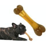 Nylon pu hond molaire stok reiniging hondenbeet speelgoed  specificatie: klein gebogen bot