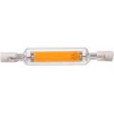 R7S 5W COB LED Lamp Bulb Glass Tube for Replace Halogen Light Spot Light Lamp Length: 78mm  AC:220v(Cool White)