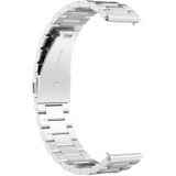 Voor Huawei Horloge GT 3 42mm / Watch GT 2 42mm Drie kraal Roestvrijstalen riem