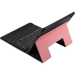 K09 Ultra-thin One-piece Bluetooth Keyboard Case for iPad Pro 12.9 inch ?2018?  with Bracket Function (Pink)