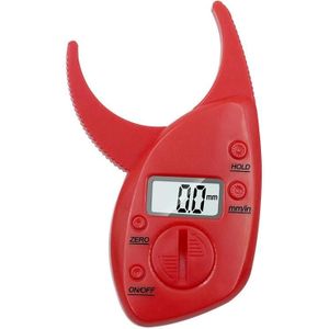 Digital Display Fat Measuring Instrument Sebum Pliers(Red)