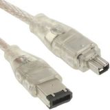 High Quality IEEE 1394 FireWire 6 Pin to 4 Pin Cable  Length: 5m